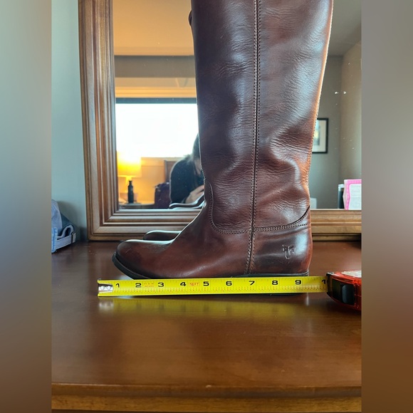 Frye Melissa Cognac Riding Boots - Picture 9 of 11